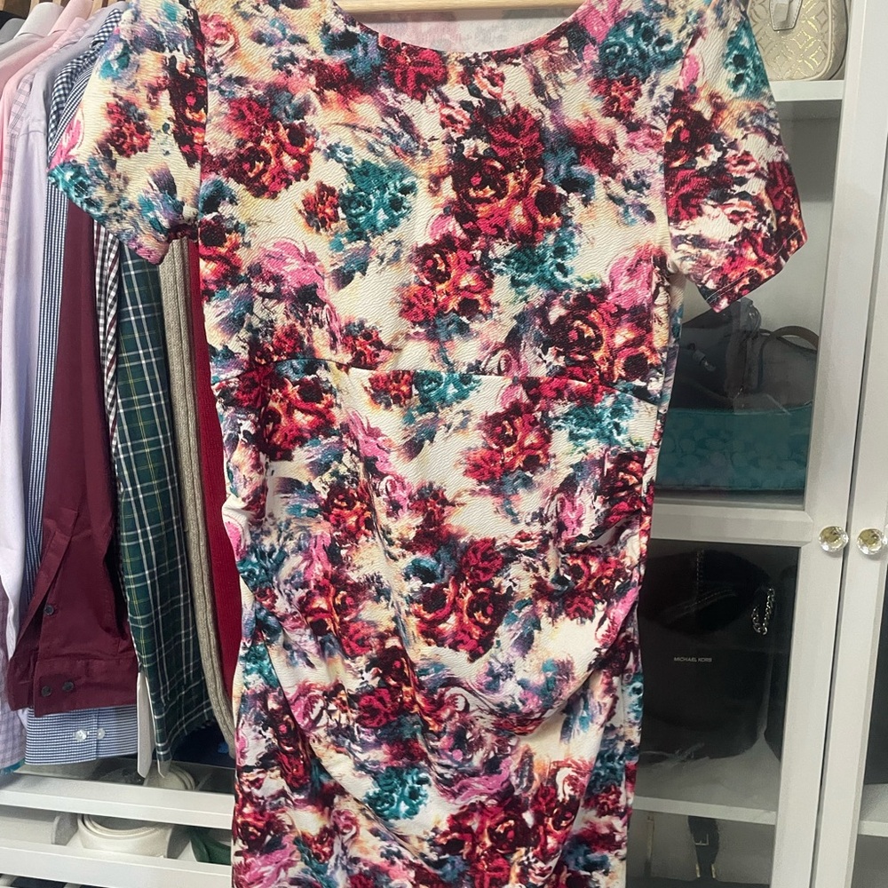 Pinkblush Multicolor Floral Women's Dress